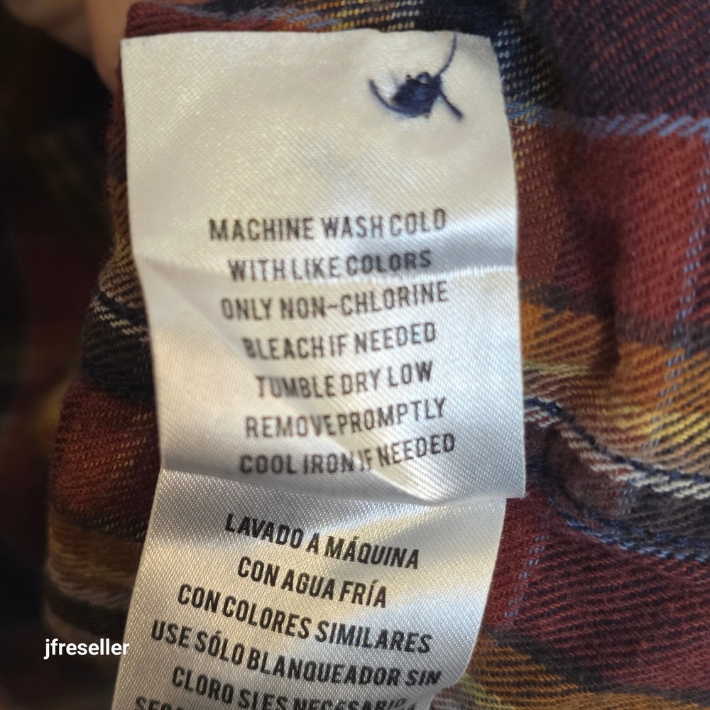 Moonshine Spirit Flannel Pearl Snap Shirt Mens XL Plaid Flannel Lot/2 Pearl Snap - Picture 6 of 11